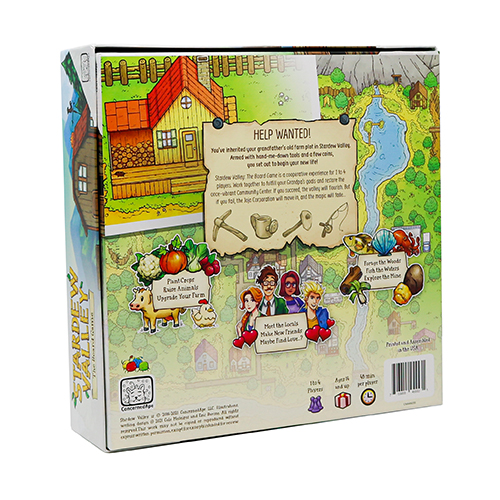 Stardew Valley: The Board Game Back